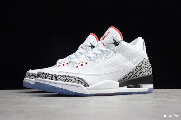 Cheap EP Retro Cement Air Free Line Throw White 3 Jordan 923096-101 923096-101 0421